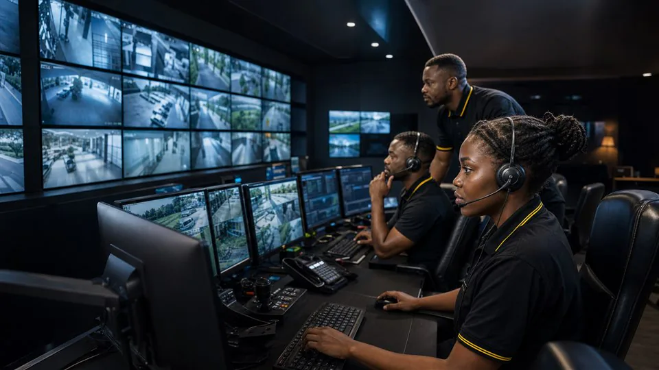 Sky Eye central monitoring operators coordinating rapid response